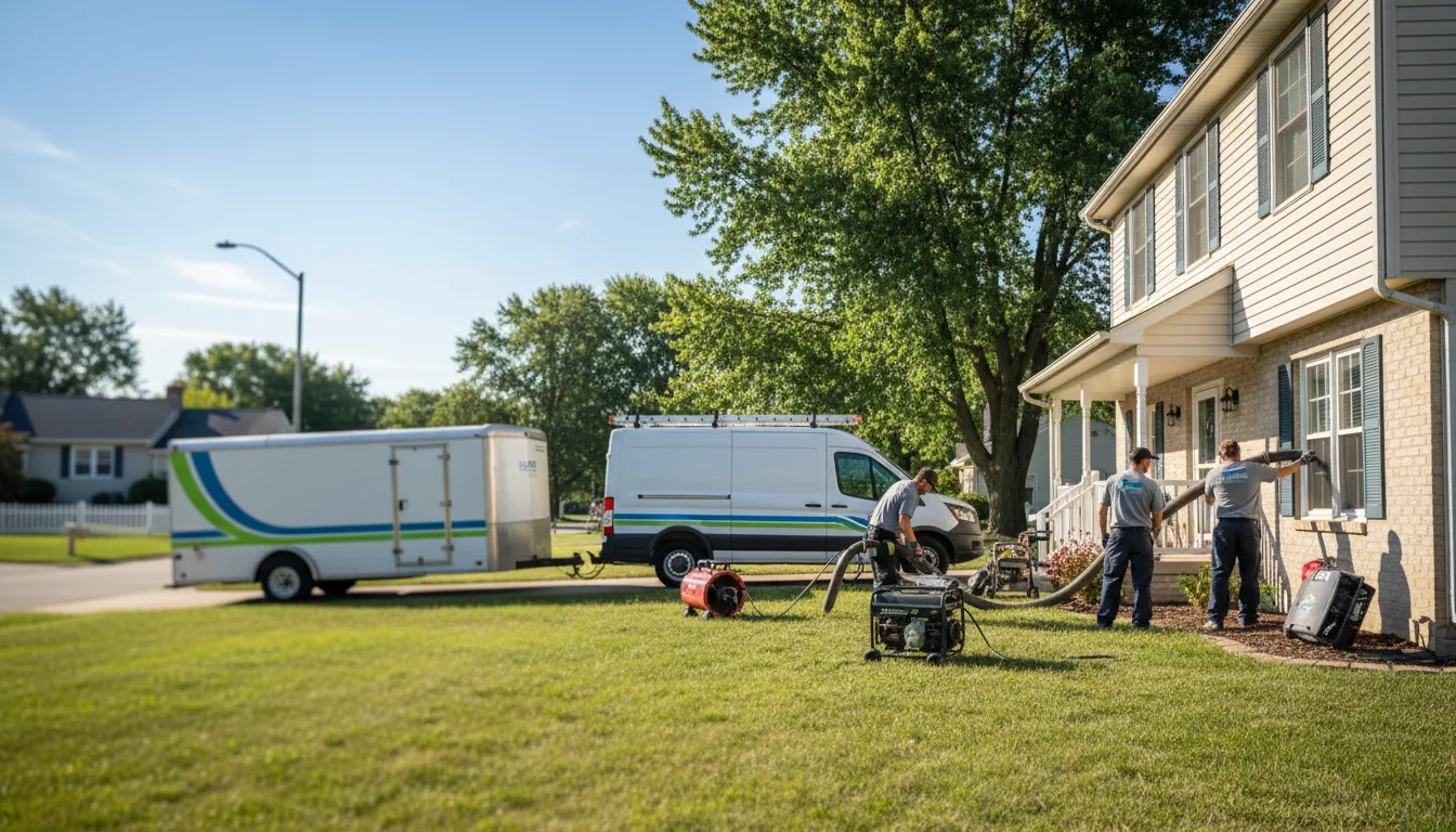 Flooded Basement Restoration And Cleanup With Repair in Moorefield, NE near me